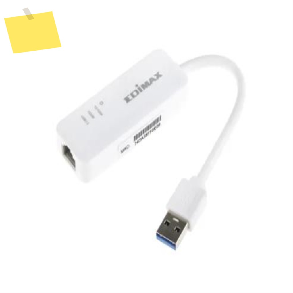 EU-4306 Edimax USB A - RJ45 케이블 네트워크 어댑터 제품 이미지