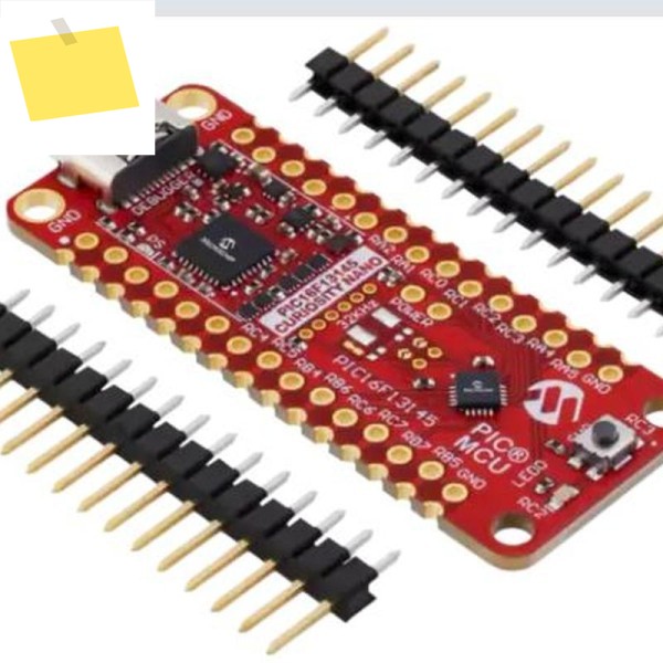 호기심 나노 평가 키트, EV06M52A, PIC16F13145, esp32 제품 이미지