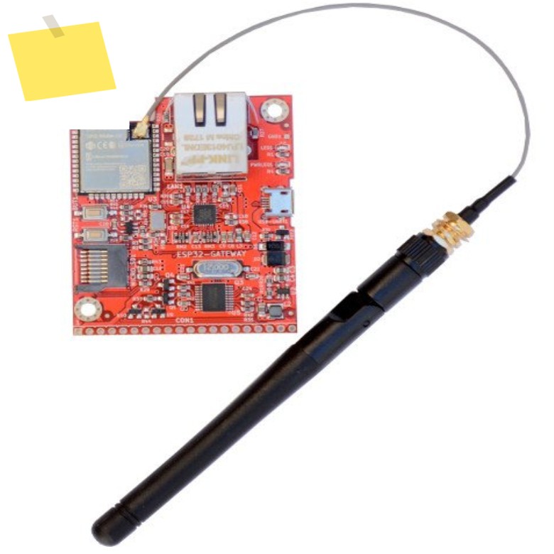 ESP32-GATEWAY-EA 이더넷, SD 카드, GPIO 제품 이미지