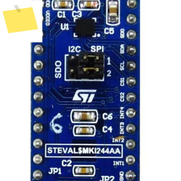 STEVAL-MKI244A 어댑터 보드, 2xASM330LHBG1 ESP32 제품 이미지