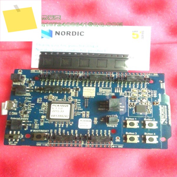 NRF51-DK 개발 보드 Dev Kit, nRF5142251822 시리즈 제품, 북유럽 블루투스 pca10028 rev1.1.0 제품 이미지