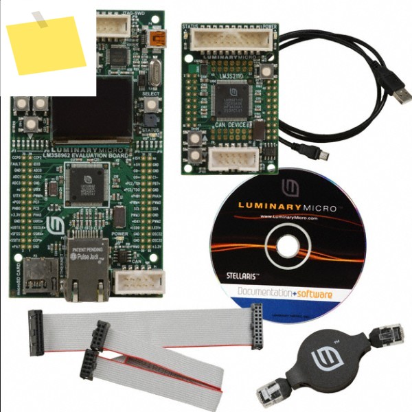 EKK-LM3S8962 Stellaris Ethrnt + CAN Eval 키트, Keil 포함 제품 이미지