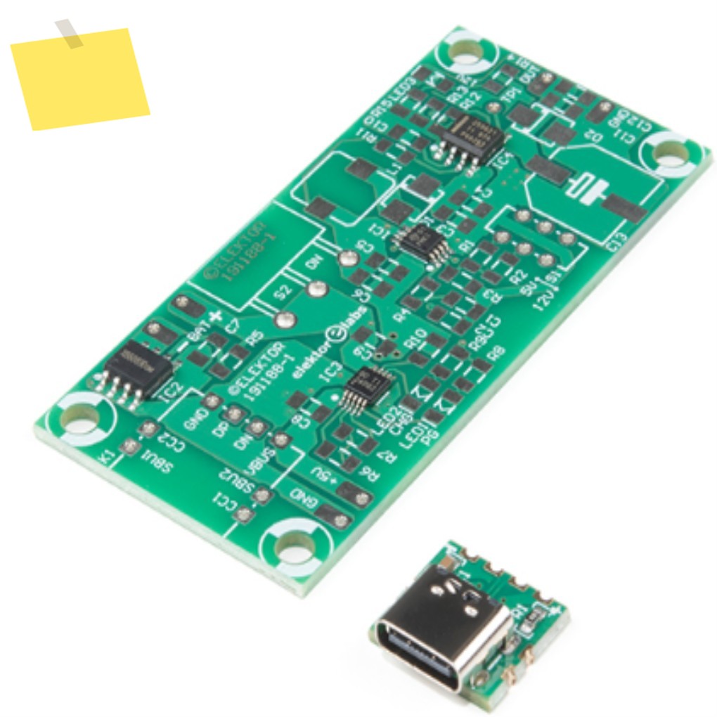 GreatScott의 DIY LiPo 과급기 키트, 18004 Elektor! 제품 이미지