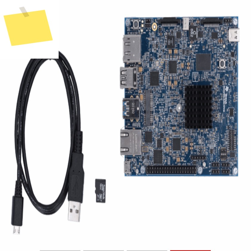 SK-TDA4VM Edge AI 비주얼 시스템 프로세서, J721EXSKG01EVM 제품 이미지