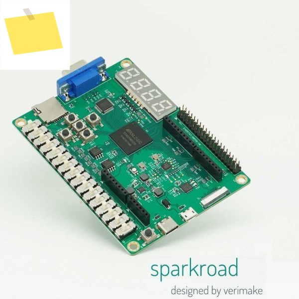 SparkRoad -v 도로 위의 개발 보드 EG4S20BG256 FPGA ANLOGIC VeriMake 제품 이미지