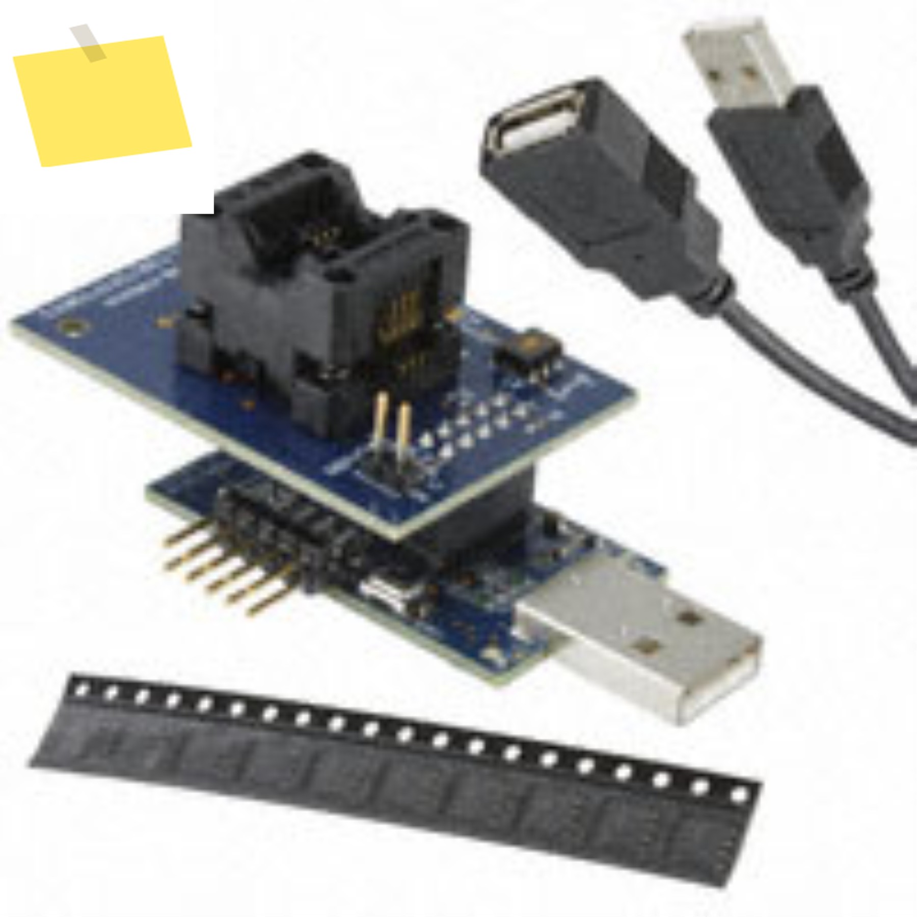AT88CK101STK8 보드 키트, 암호화, SOIC 및 마이크로, ATSHA204, atmel 제품 이미지