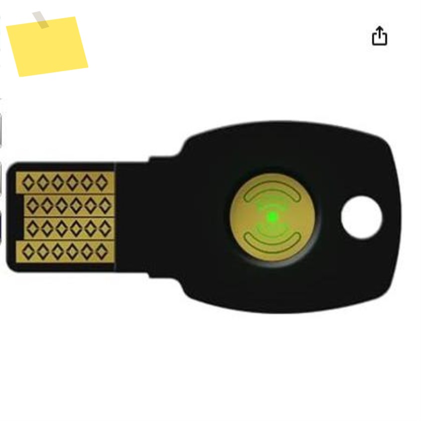 FEITIAN ePass K9 Plus - USB NFC, FIDO U2F + PIV 키, ESP32 제품 이미지