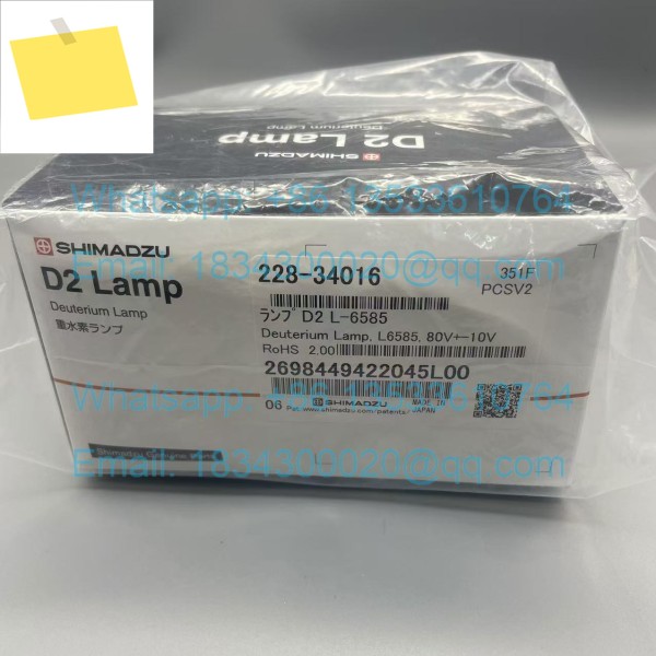 시마즈 L6585 228-34016 SPD-10A 액체 크로마토그래프 중수소 램프 SHIMADZU D2 제품 이미지
