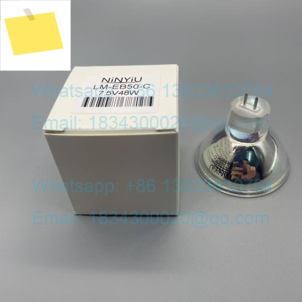 JCR LM-EB50-C 디스코 절단기 커터 캇타 카타 전구 장비, 광섬유 감지 램프, 7.5V 48W 제품 이미지
