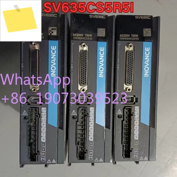 중고 SV635CS5R5I 서보 드라이브는 상태입니다 제품 이미지