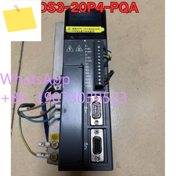 중고 Xinjie 서보 드라이브 DS3-20P4-PQA 기계 테스트 완료 제품 이미지