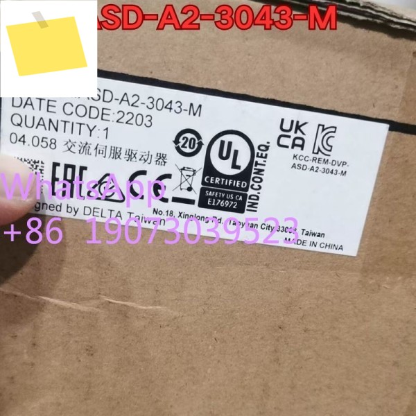 신품 서보 드라이브 ASD-A2-3043-M 제품 이미지