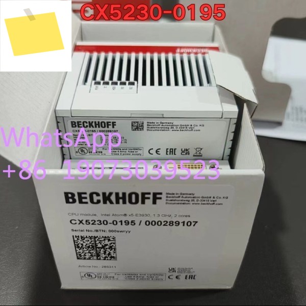 신품 Beckhoff plc 모듈 CX5230-0195 제품 이미지