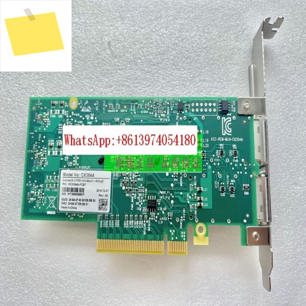 기존 MCX354A-FCBTconnectX-3 FDR IB 56G40G 네트워크 카드 제품 이미지
