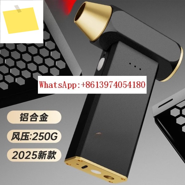 연막 분사, 세차, 물 눈 도구 용 8000mAh 알루미늄 합금 폭력 팬 소형 초강력 헤어 드라이어 제품 이미지