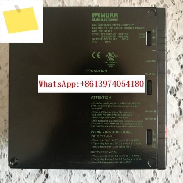 85305 스위칭 전원 공급 장치 220 입력 DC24V10A 출력 레일 설치 내구성 제품 이미지