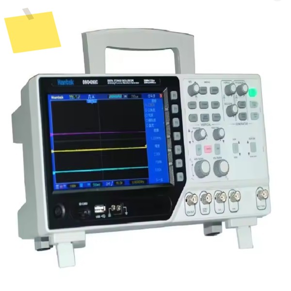 Hantek DSO4202C 2채널 디지털 오실로스코프 임의기능 파형 발생기 200MHz 40K 1GSs 제품 이미지