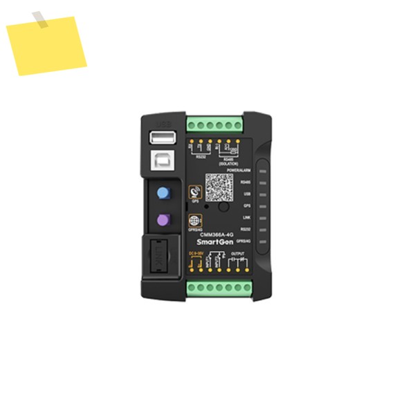 Smartgen CMM366A-4G 클라우드 모니터링 통신 모듈은 4G 무선 네트워크를 통해 서버에 연결합니다 제품 이미지