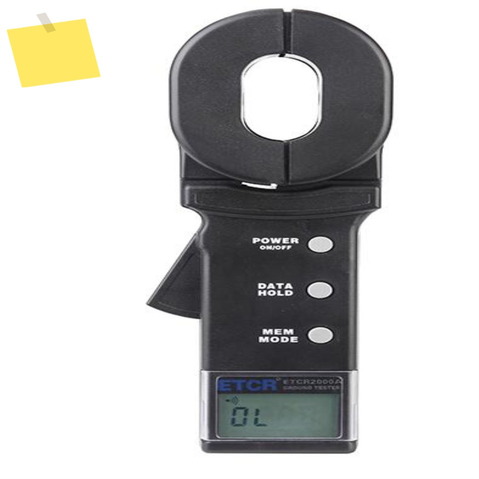 지면에 디지털 클램프 접지 저항 테스터, 번개 보호 측정, ETCR2000A, 0-200ohm 제품 이미지
