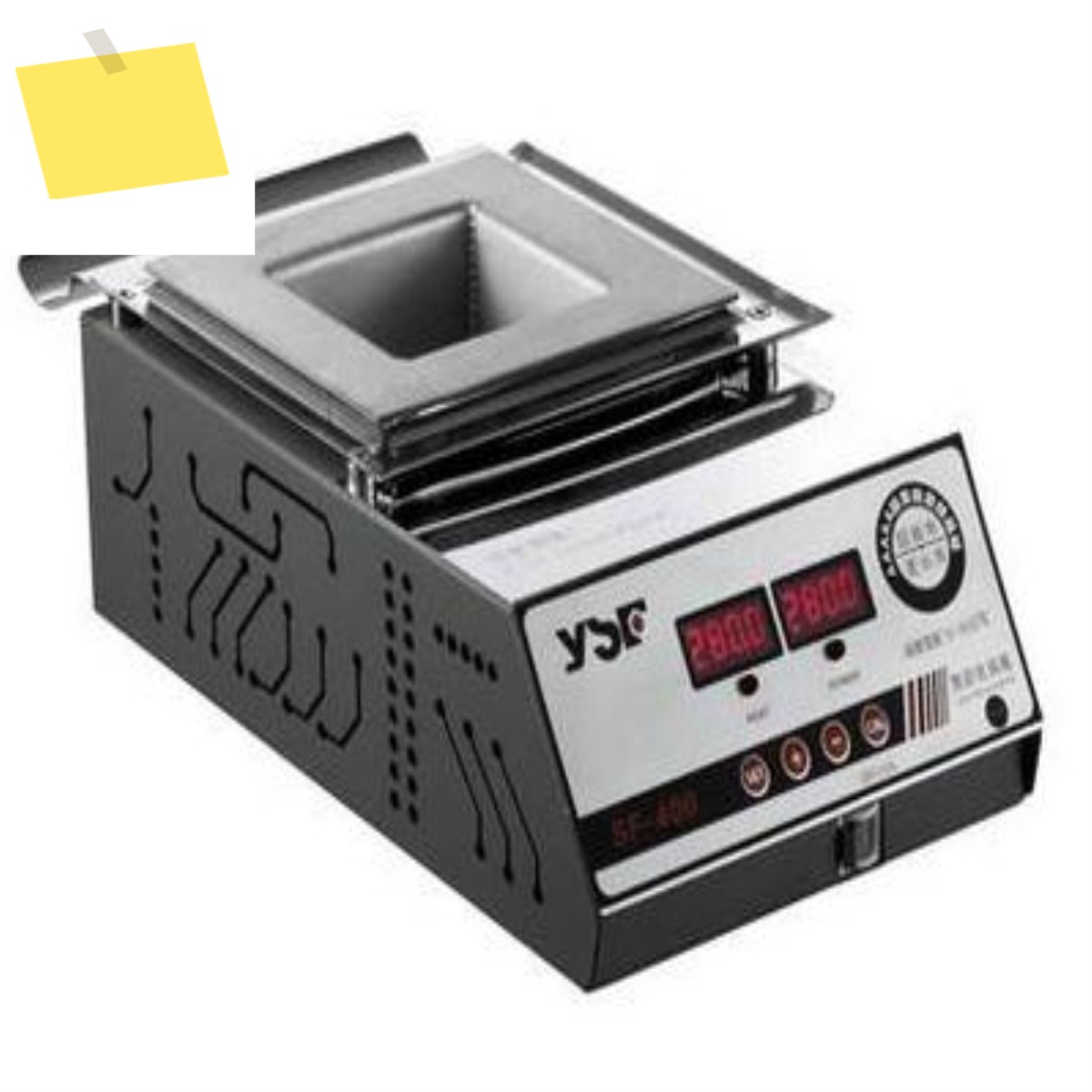 공급 YSF-500 티타늄 디지털 온도조절기 용광로, 용융 주석 솔더 포트 직경 100x80x45mm 제품 이미지