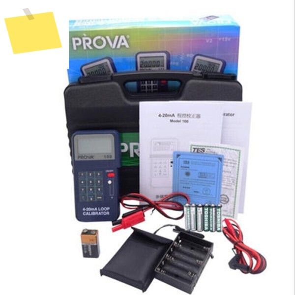 PROVA-100 프로세스 루프 교정기 4-20ma 제품 이미지