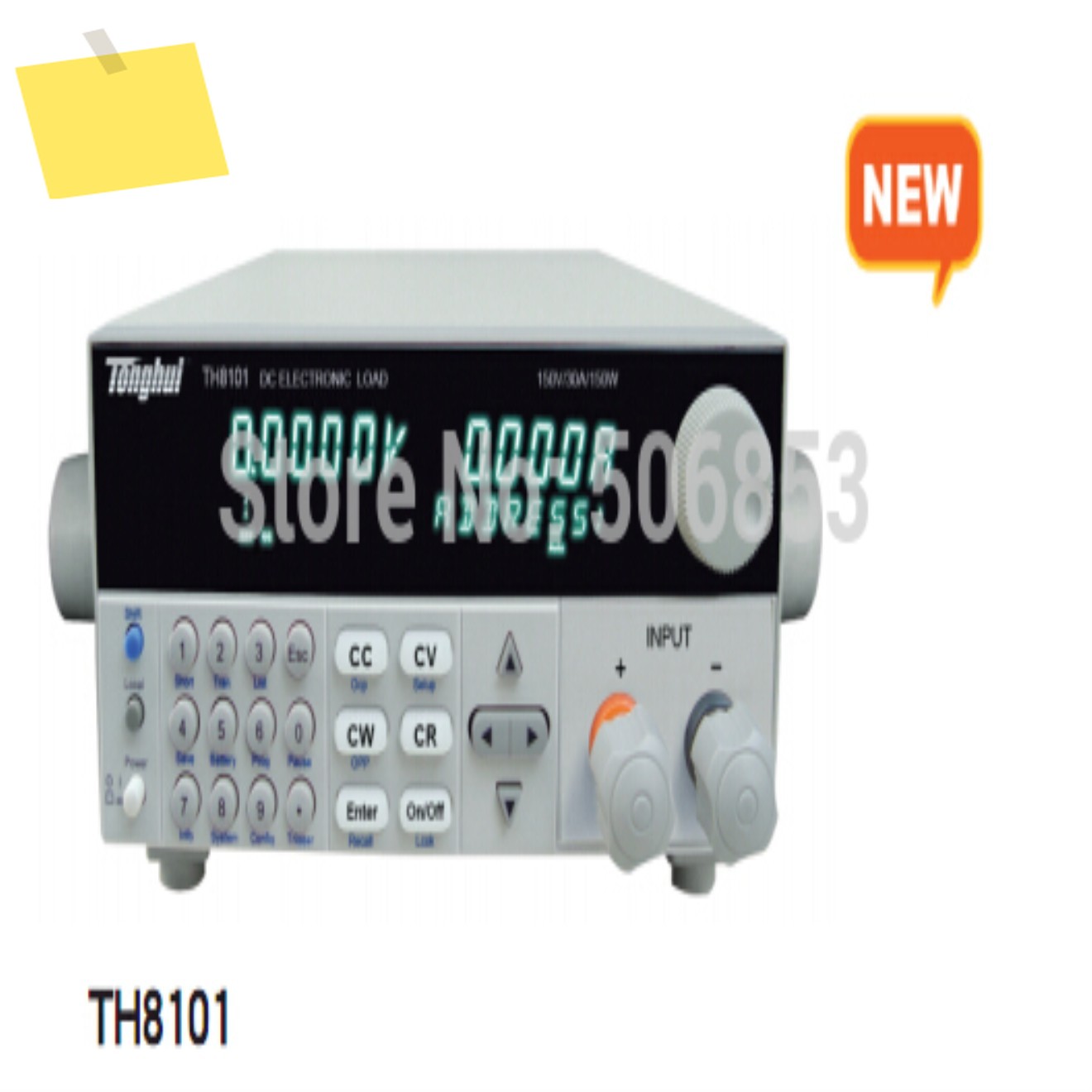 TH8103B 프로그래머블 DC 전자 부하 120V60A300W 제품 이미지