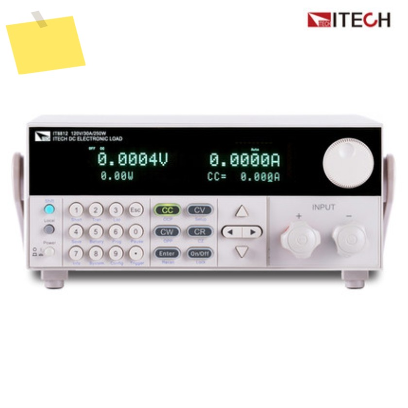 IT8813 프로그래밍 가능 고정밀 전자 부하 120V60A750W 제품 이미지