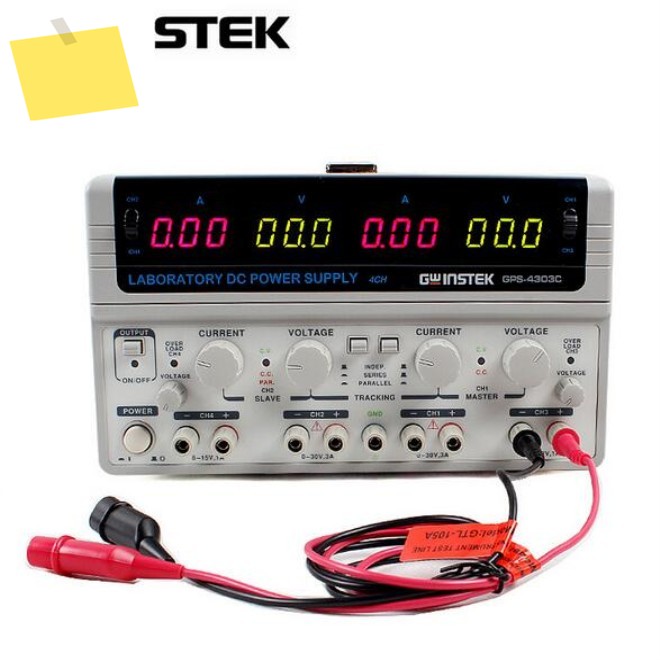 GPS-3303C 3 채널 출력 DC 전원 공급 장치 0 ~ 30V 제품 이미지