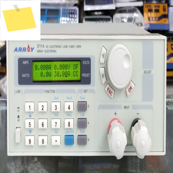USB 프로그래밍 가능한 DC 전자 부하 배열, 3711A, 360V, 300W 제품 이미지