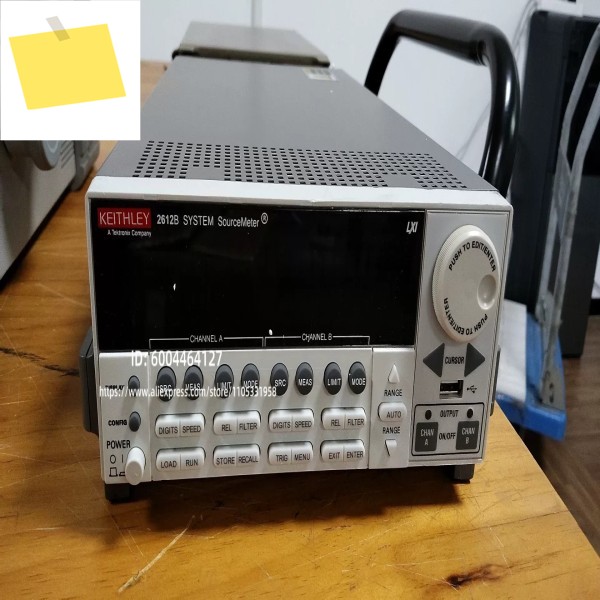 KEITHLEY 2612B 시스템 소스 미터는 양호한 상태로 사용되었습니다. 제품 이미지
