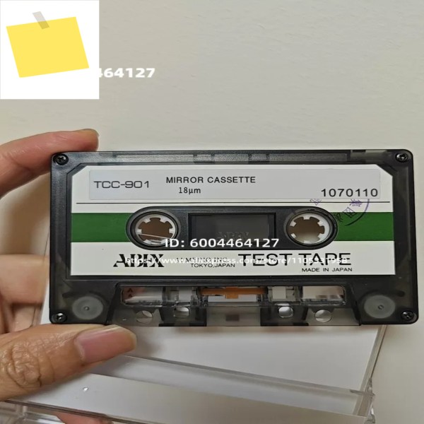 새제품 ABEX TCC-901 미러 카세트 18um 테스트 테이프 상태 좋음 제품 이미지