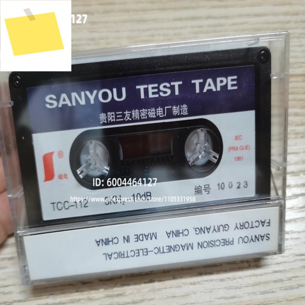 1PC TCC-112 테스트 테이프 플러터 및 속도 3KHZ - 10DB Nice& 제품 이미지