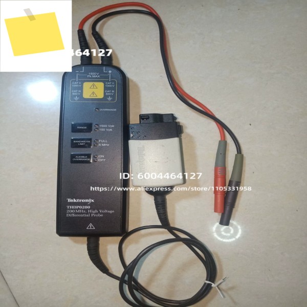 Tektronix THDP0200 200MHZ 고전압 차동 프로브는 양호한 상태로 사용됩니다. 제품 이미지