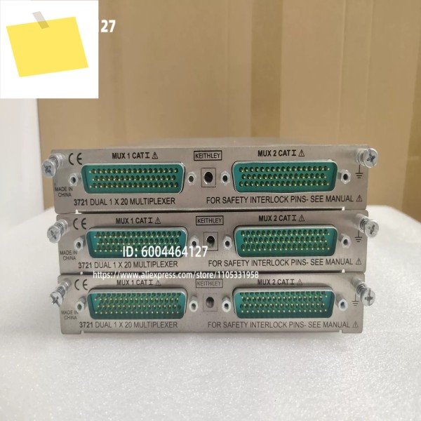 1개 새 제품 Keithley 3721 듀얼 1×20 멀티플렉서 카드& 제품 이미지
