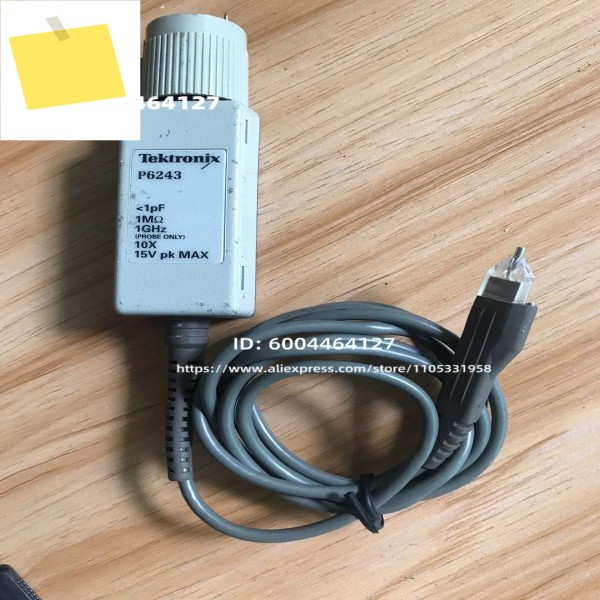 1PC 중고 Tektronix P6243 1 GHz 10X 15v 오실로스코프 프로브액세서리 포함 테스트 및 완료 제품 이미지