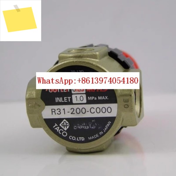 일본산 압력 조절 밸브 R31-200-C000 원본 제품 이미지