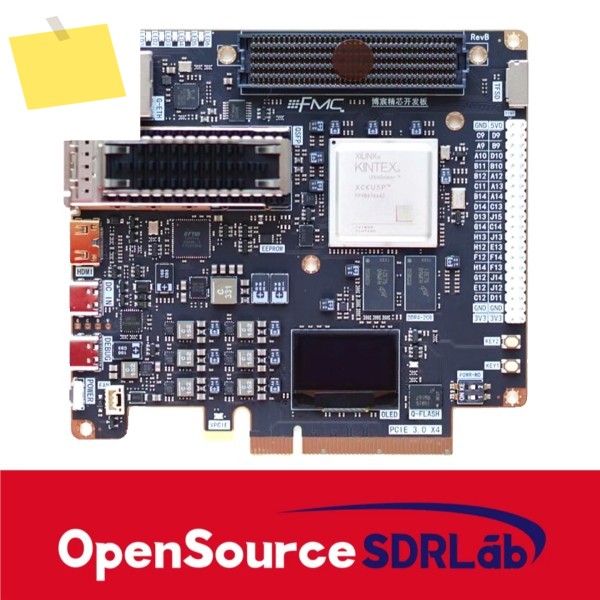 오픈소스SDRLab FPGA 개발 보드 XILINX KU5P 킨텍스 울트라 스케일+자일린스 제품 이미지