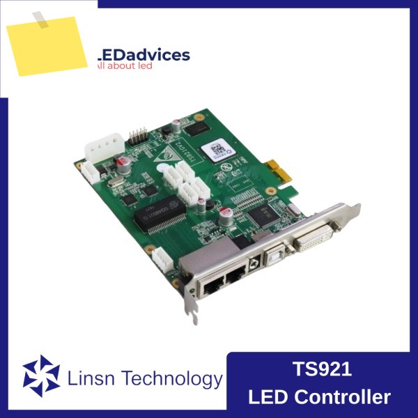 Linsn TS921 LED 스크린 디스플레이 컨트롤러 송신 카드 풀 컬러 실외실내 고정 및 렌탈 패널 판넬 판네루 4K 19203840 픽셀 제품 이미지