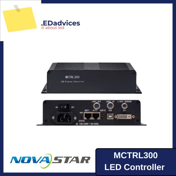 노바스타 MCTRL300 LED 디스플레이 컨트롤러 송신 박스 비디오 월 제어 시스템 130만 픽셀 지원 2048×668@60Hz 제품 이미지