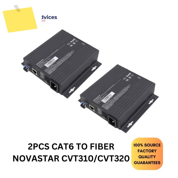 노바스타 CVT320 CAT6-섬유 변환 SMMM 단일 모드 다중 LED 디스플레이용, 15km, 300m, 최고 , 2 개 제품 이미지