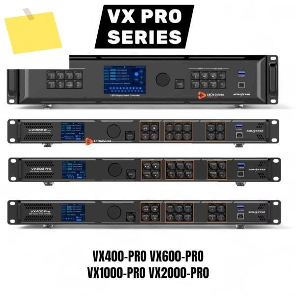 노바스타 올인원 VX400-PRO Pro 4K@60Hz HDMI2.0 LED 컨트롤러 3D HDR 스크린 디스플레이 제품 이미지