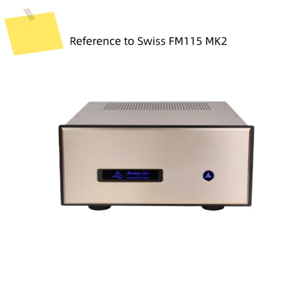 스위스 FM115 MK2 260W2 8옴 고출력 순수 리어 스테이지 듀얼 모노 밸런스드 입력에 대한 참조 자료 제품 이미지