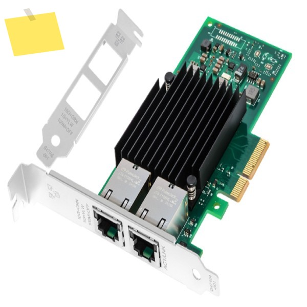 Intel X550T2 구리 듀얼 RJ45 포트 Lan 카드 NIC 10GBase-T 서버용 새 10gb PCIE x4x8x16 이더넷 네트워크 어댑터 제품 이미지