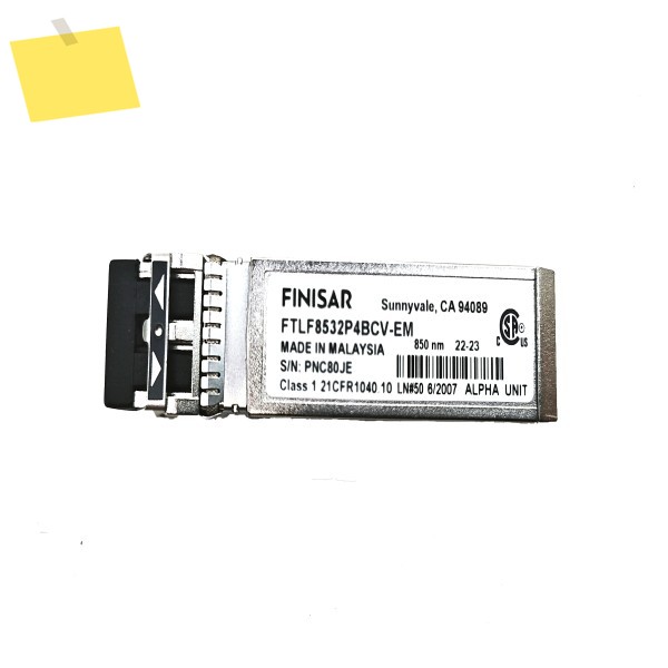 단파장 광학 SFP Finisar FTLF8532P4BCV-EM 32Gb SW Emulex 850nm MMF 트랜시버, 파이버 채널 FC, 새제품 제품 이미지