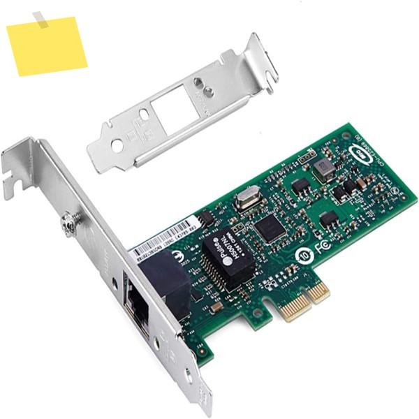 기가비트 이더넷 통합 네트워크 카드, 인텔 EXPI9301CTBLK, PCI-E 어댑터, 단일 RJ45 포트, 서버, 10, 새제품 제품 이미지