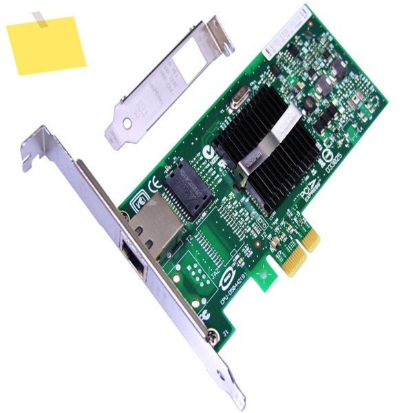 1000Mbps NIC 네트워크 서버 어댑터 82572GI 칩 인텔 프로1000PT PCI-E 기가비트 LAN 카드, 단일 RJ45 포트 EXPI9400PTBLK 1G 제품 이미지