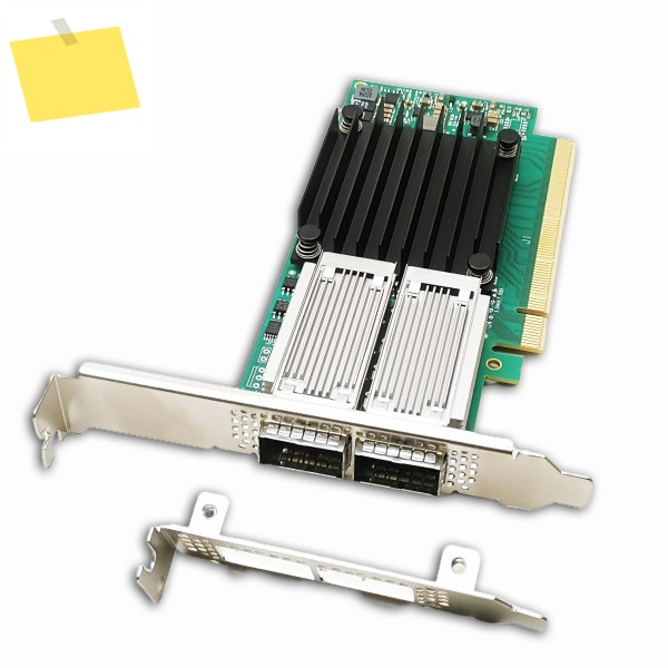 Mellanox 네트워크 서버 ConnectX-4 EDR + 100GbE MCX456A-ECAT VPI 인피니밴드 어댑터, 듀얼 QSFP28 포트, NIC 16, 새제품 제품 이미지