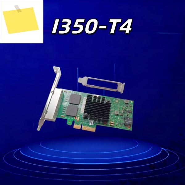 I350-T4V2 OEM PCIe x4 이더넷 어댑터 NIC 네트워크 쿼드 포트 카드 제품 이미지