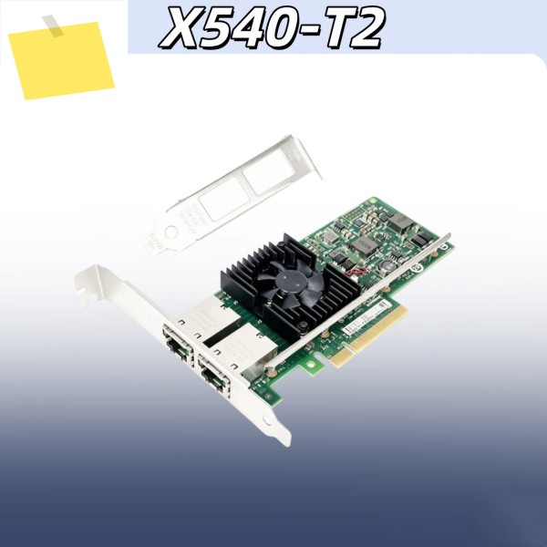 X540-T2듀얼 포트 이더넷 변환 네트워크 어댑터, RJ45 PCI-E X8, 10Gb, K7H46, 3DFV8 제품 이미지