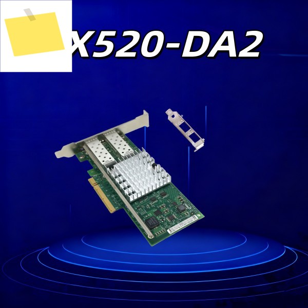 X520-DA2 듀얼 포트 PCI-E 10Gbps 82599ES 이더넷 서버 어댑터 제품 이미지
